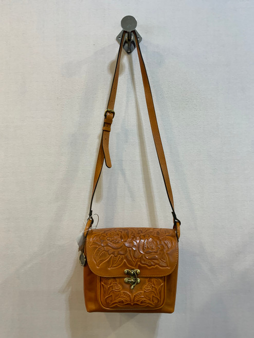 Vist Large View of Product Image Which is Used Patricia Nash Large Leather Handbag