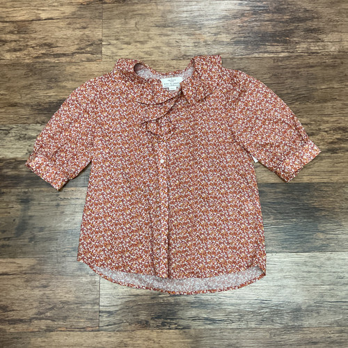 Vist Large View of Product Image Which is Used Birds of Paradis by Trovata Short Sleeve Top S-4/6