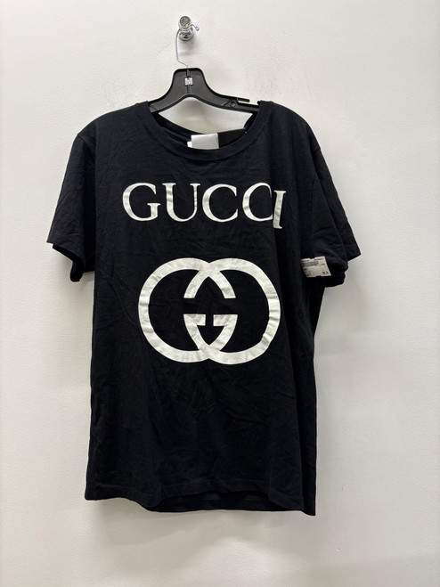 Vist Large View of Product Image Which is Used Black Gucci Mens T-Shirt M