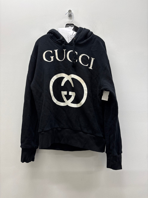 Vist Large View of Product Image Which is Used Black Gucci Mens Sweatshirt S