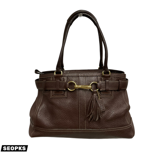 Vist Large View of Product Image Which is Used Coach Xlarge Leather Handbag