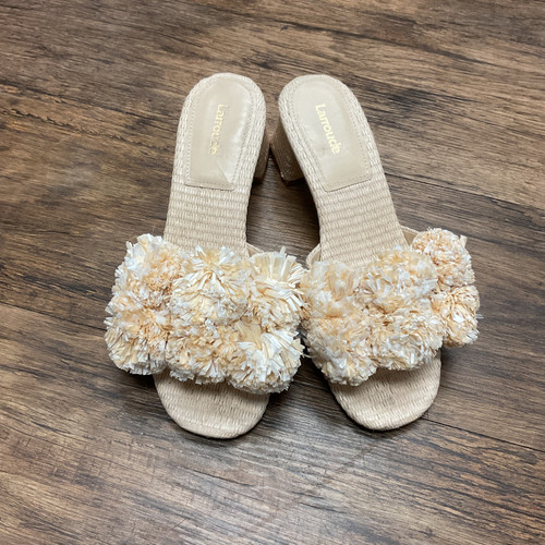 Vist Large View of Product Image Which is Used Larroude Dress Sandals 7.5