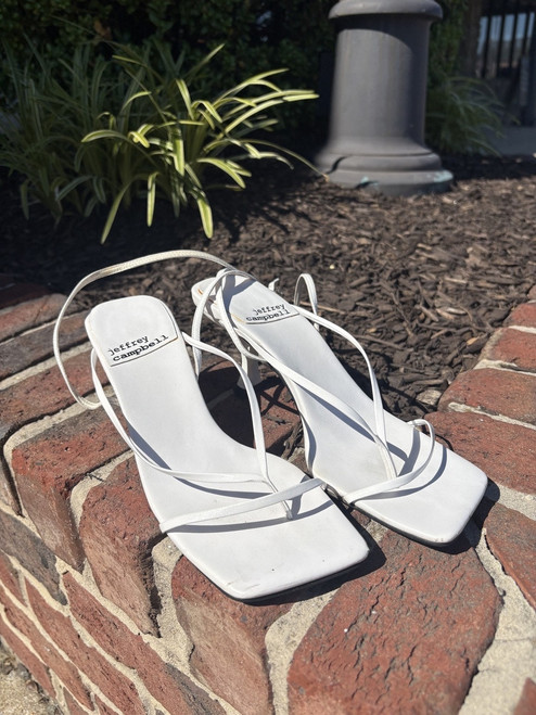Vist Large View of Product Image Which is Used Jeffrey Campbell Low Heel Sandals