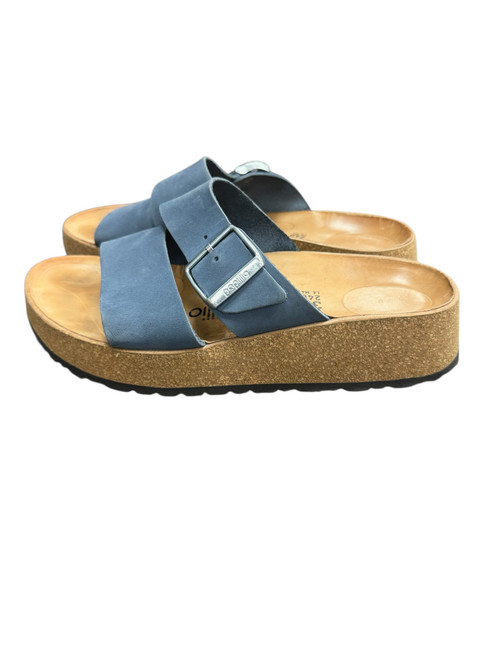 Vist Large View of Product Image Which is Used Birkenstock Wedge Sandals 6
