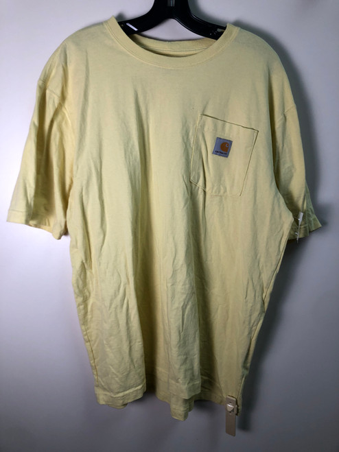 Vist Large View of Product Image Which is Used Carhartt Mens Short Sleeve Top L/16-16.5