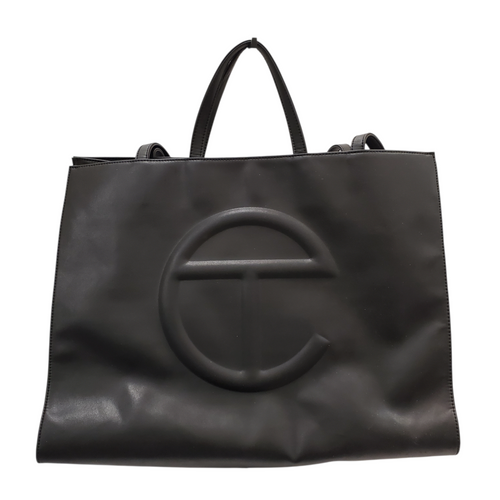 Vist Large View of Product Image Which is Used Telfar Xlarge black tote bag