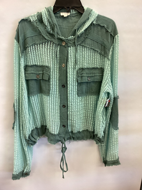 Vist Large View of Product Image Which is Used POL Long Sleeve Top L-12/14