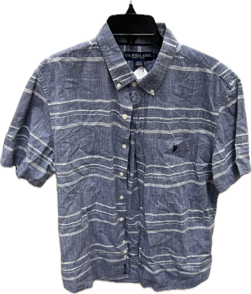Vist Large View of Product Image Which is Used Us Polo Assn Mens Short Sleeve Top L/16-16.5