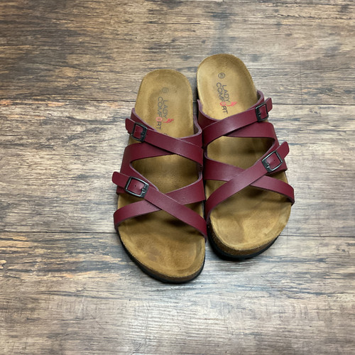 Vist Large View of Product Image Which is Used lady comfort Sandals 9.5