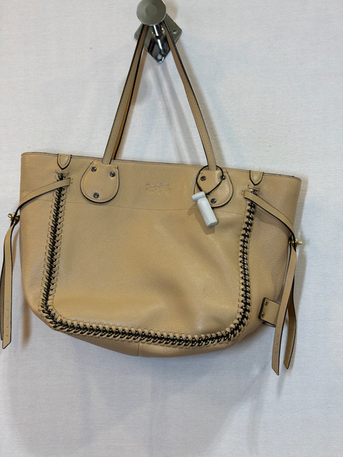 Vist Large View of Product Image Which is Used Coach Large Leather Handbag