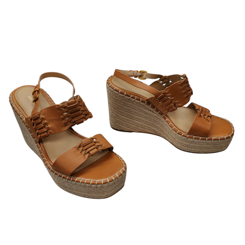 Vist Large View of Product Image Which is Used Veronica Beard Wedge Sandals 8
