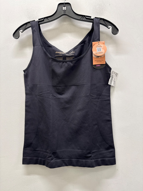 Vist Large View of Product Image Which is Used Black Shapermint Tank Top 2X-20