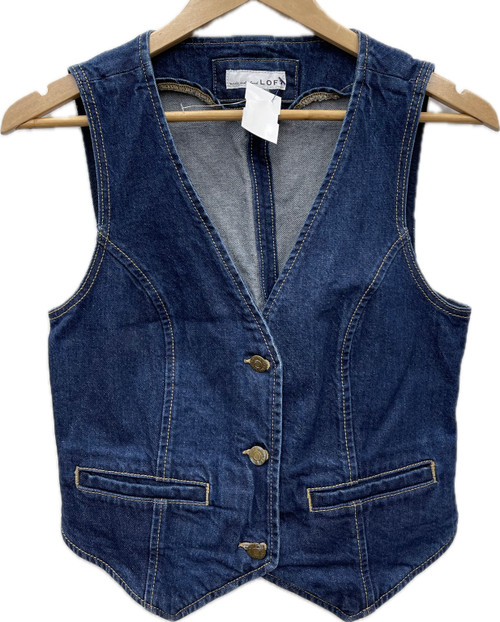 Vist Large View of Product Image Which is Used Loft Sleeveless Top XS-0/2