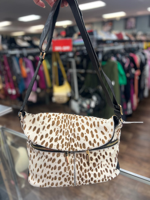 Vist Large View of Product Image Which is Used Elizabeth & James Large Leather Handbag