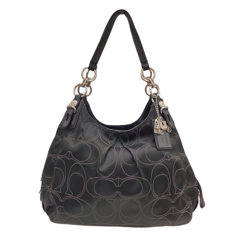 Vist Large View of Product Image Which is Used Coach Nylon Handbag