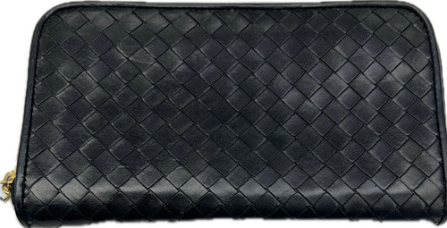 Vist Large View of Product Image Which is Used Bottega Veneta Leather Wallet