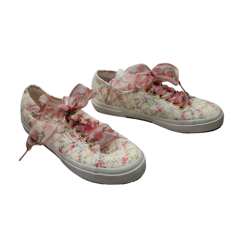 Vist Large View of Product Image Which is Used Superga Flats 9.5