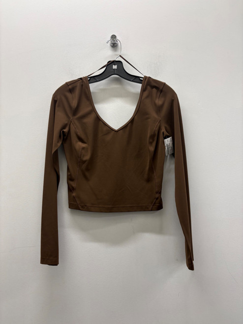 Vist Large View of Product Image Which is Used Brown Lululemon Athletica Active Long Sleeve M-8/10