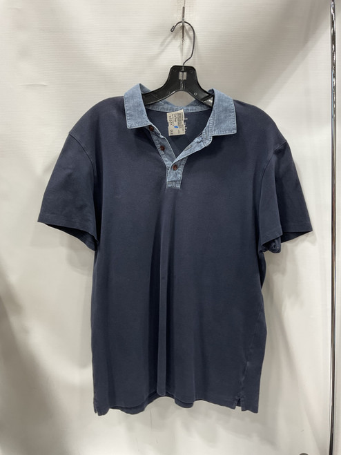 Vist Large View of Product Image Which is Used Club Monaco Mens Short Sleeve Top M/15-15.5