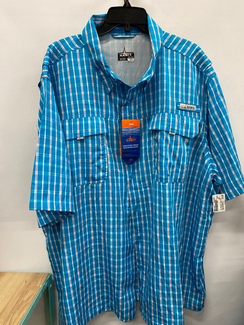 Vist Large View of Product Image Which is Used Unbranded Mens Short Sleeve Top 3X/19-19.5