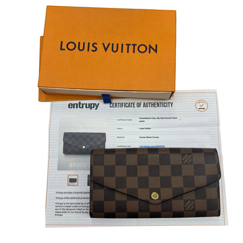 Vist Large View of Product Image Which is Used Louis Vuitton Leather Wallet