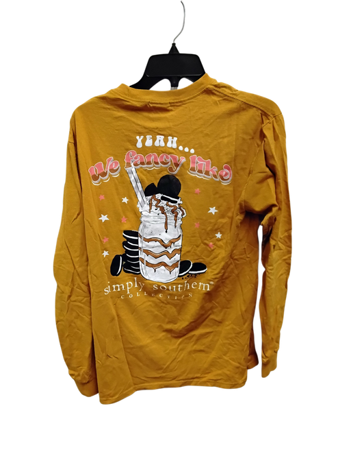 Vist Large View of Product Image Which is Used Simply Southern Long Sleeve T-Shirt M-8/10