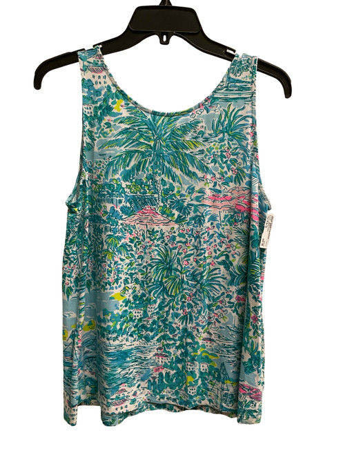 Vist Large View of Product Image Which is Used Lilly Pulitzer Sleeveless Top M-8/10