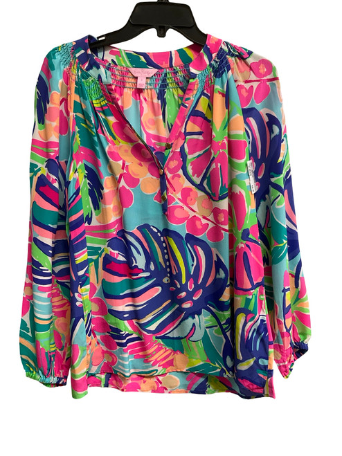 Vist Large View of Product Image Which is Used Lilly Pulitzer Long Sleeve Top XS-0/2
