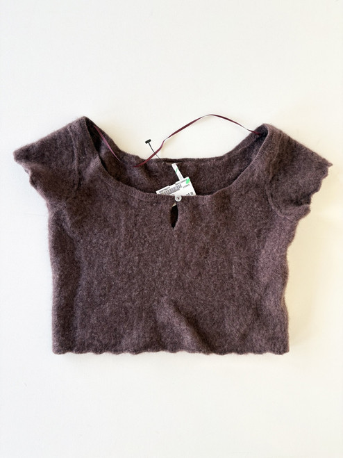 Vist Large View of Product Image Which is Used Free People Short Sleeve Sweater M-8/10