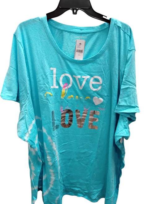 Vist Large View of Product Image Which is Used Lane Bryant Short Sleeve Top 6X-28/30