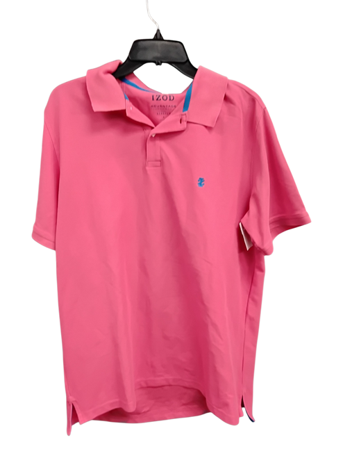 Vist Large View of Product Image Which is Used Izod Mens Short Sleeve Top L/16-16.5