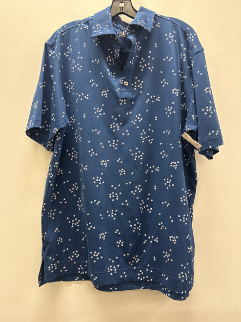 Vist Large View of Product Image Which is Used Blue FJ Mens Active T-Shirt L