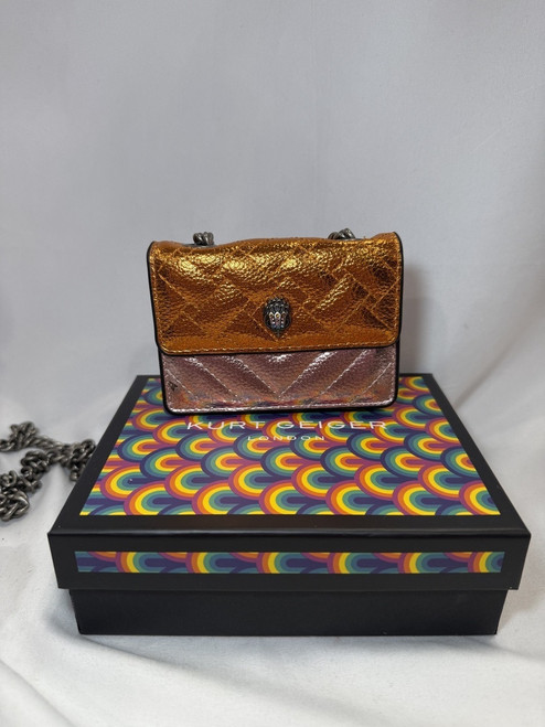 Vist Large View of Product Image Which is Used Kurt Geiger Small Leather Handbag