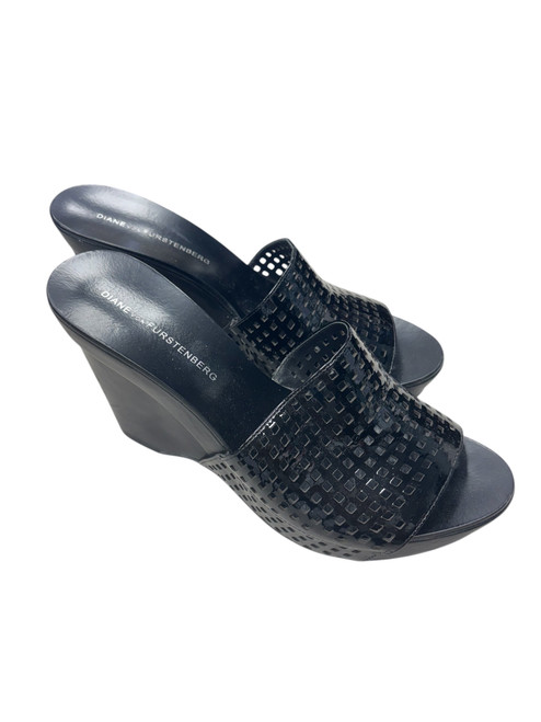 Vist Large View of Product Image Which is Used Diane Von Furstenberg Wedge Sandals 8.5