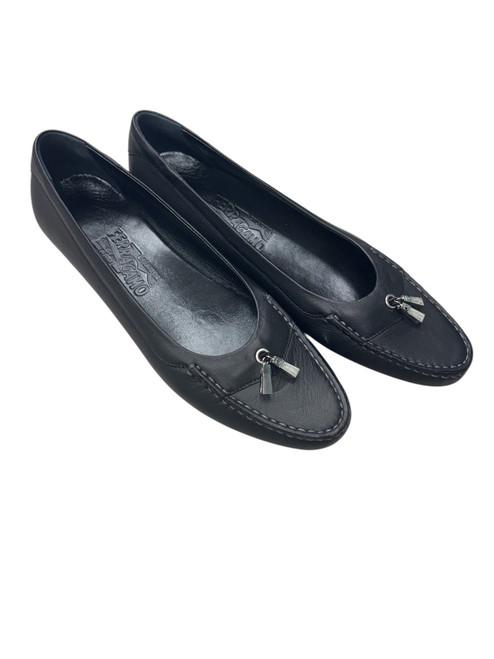 Vist Large View of Product Image Which is Used Ferragomo Flats 9