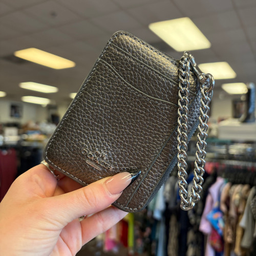 Vist Large View of Product Image Which is Used Coach Leather Wallet