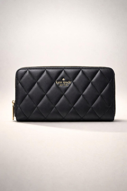 Vist Large View of Product Image Which is Used Kate Spade New York Leather Wallet