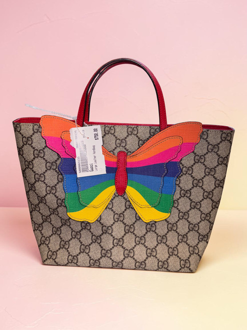 Vist Large View of Product Image Which is Used Gucci Large Leather Handbag