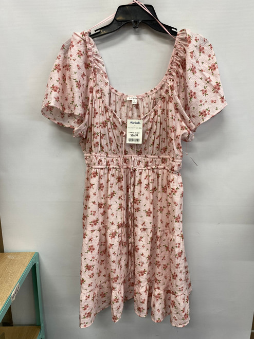 Vist Large View of Product Image Which is Used Blu Pepper Short Dress F XL-16