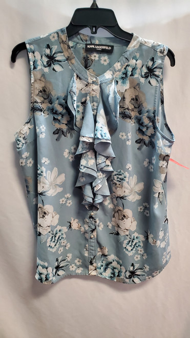 Vist Large View of Product Image Which is Used Karl Lagerfeld Paris Tank Top L-12/14