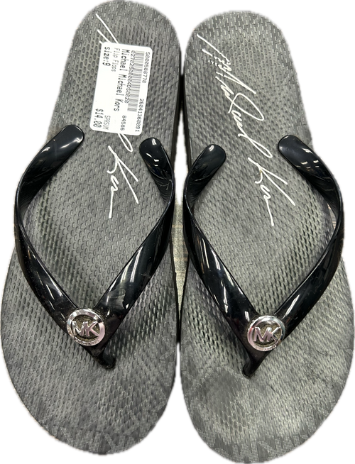 Vist Large View of Product Image Which is Used Michael Michael Kors Flip Flops 9