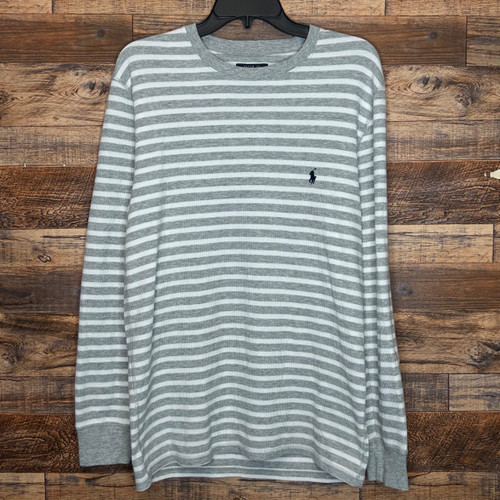 Vist Large View of Product Image Which is Used Polo Ralph Lauren Mens Long Sleeve Top L/16-16.5