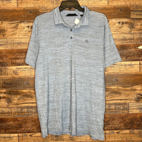 Vist Large View of Product Image Which is Used Travis Mathew Mens Short Sleeve Top L/16-16.5