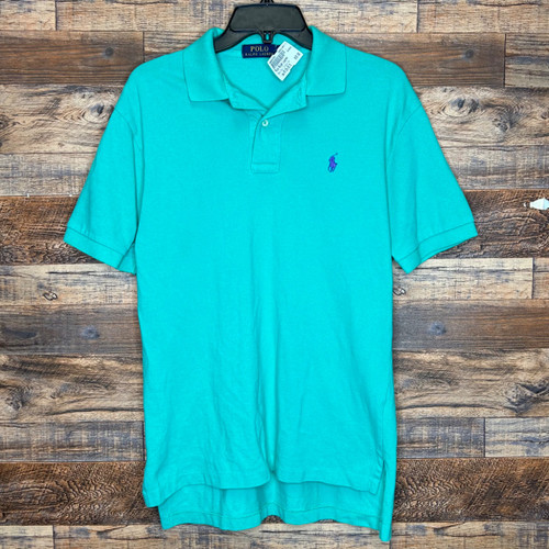 Vist Large View of Product Image Which is Used Polo Ralph Lauren Mens Short Sleeve Top M/15-15.5