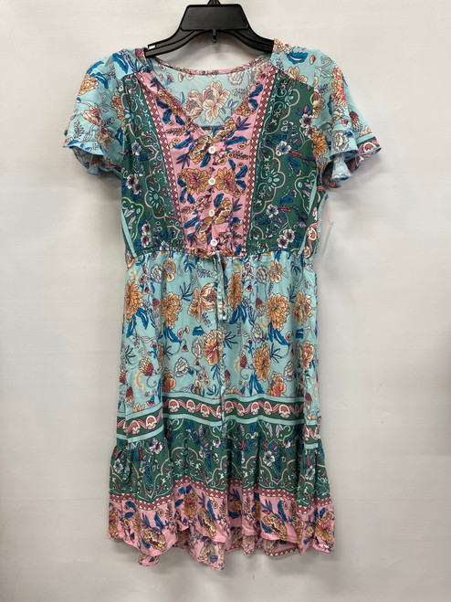 Vist Large View of Product Image Which is Used Unbranded Short Dress F XL-16