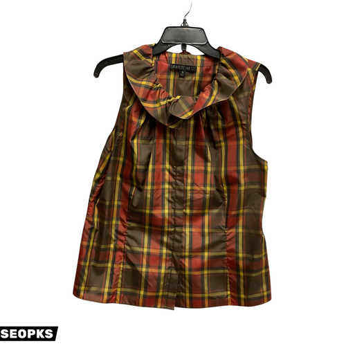 Vist Large View of Product Image Which is Used Lafayette 148 Sleeveless Top L-12/14