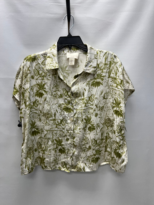 Vist Large View of Product Image Which is Used Cynthia Rowley Short Sleeve Top L-12/14