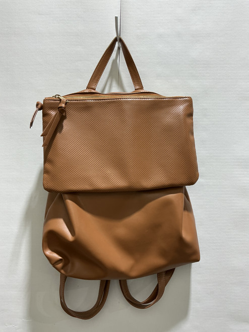 Vist Large View of Product Image Which is Used JustFab Large Leather Handbag