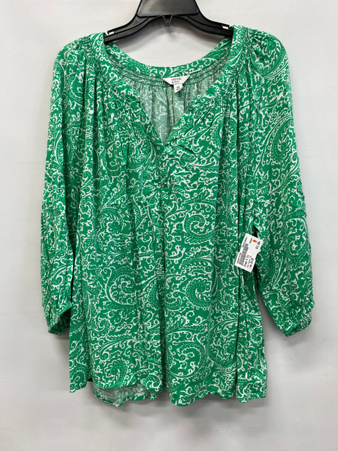 Vist Large View of Product Image Which is Used Crown & Ivy Long Sleeve Top 2X-20