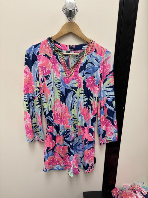 Vist Large View of Product Image Which is Used Lilly Pulitzer Romper XXS